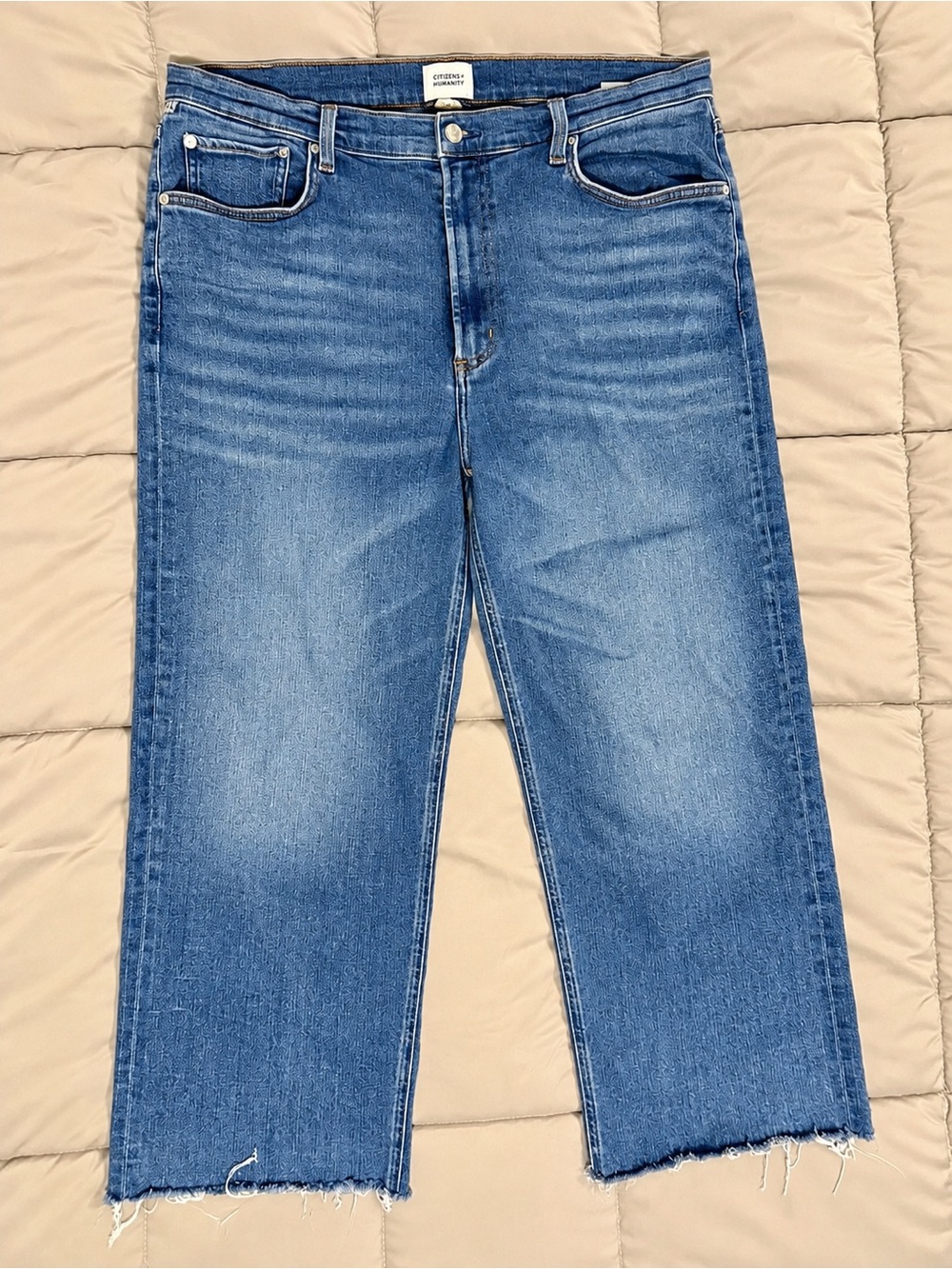 Citizens Of Humanity Women's/Ambry Color/Palma Straight-Leg Jeans/34 Petite